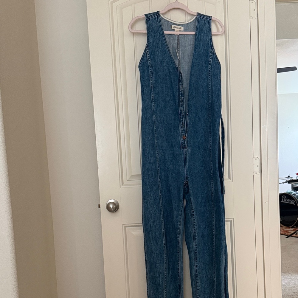 Madewell NWT Women's Blue Denim Jumpsuit